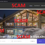 Fraudulent website: frenchalps-chalets.com SCAM SCAM