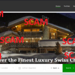 Fraudulent website: luxury-swiss-chalets.com SCAM SCAM